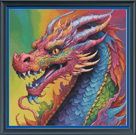 Dragon cross stitch