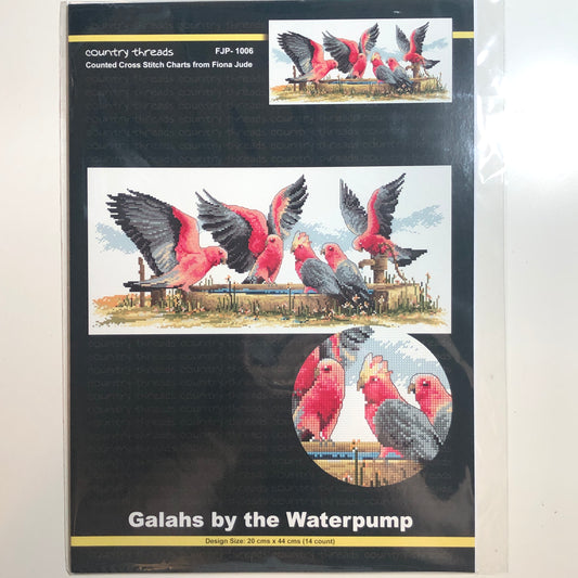 Galahs By The Water Pump by Country Threads