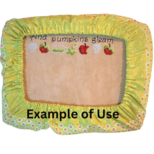 Grime Guard - QSnap Cover - RANDOM FABRIC - for Cross Stitch and Embroidery
