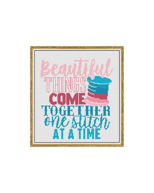 Beautiful Things PDF Cross Stitch Chart