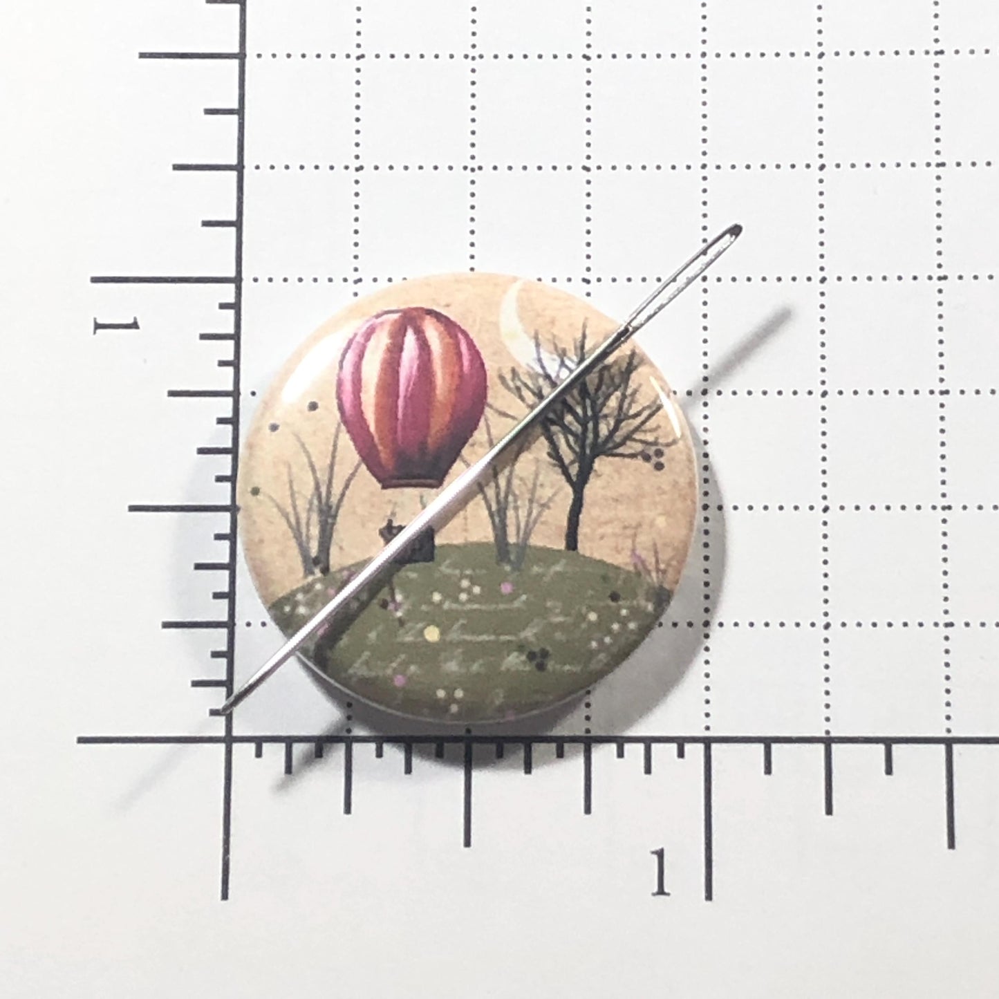 Hot Air Balloon Needle Minder/Thread Holder/ Parking Aid