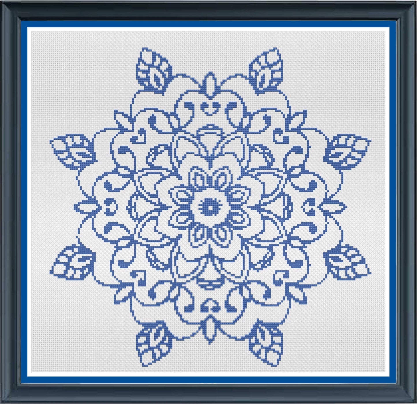 Mandala PDF Cross Stitch Chart