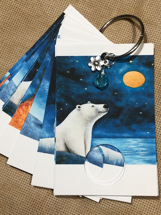 Assorted Arctic Animals Floss Drops - Pack of 24