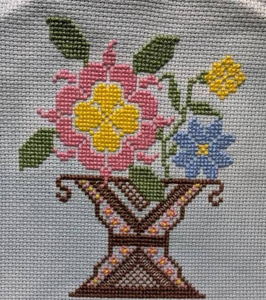 Fowerpot PDF Cross Stitch Chart