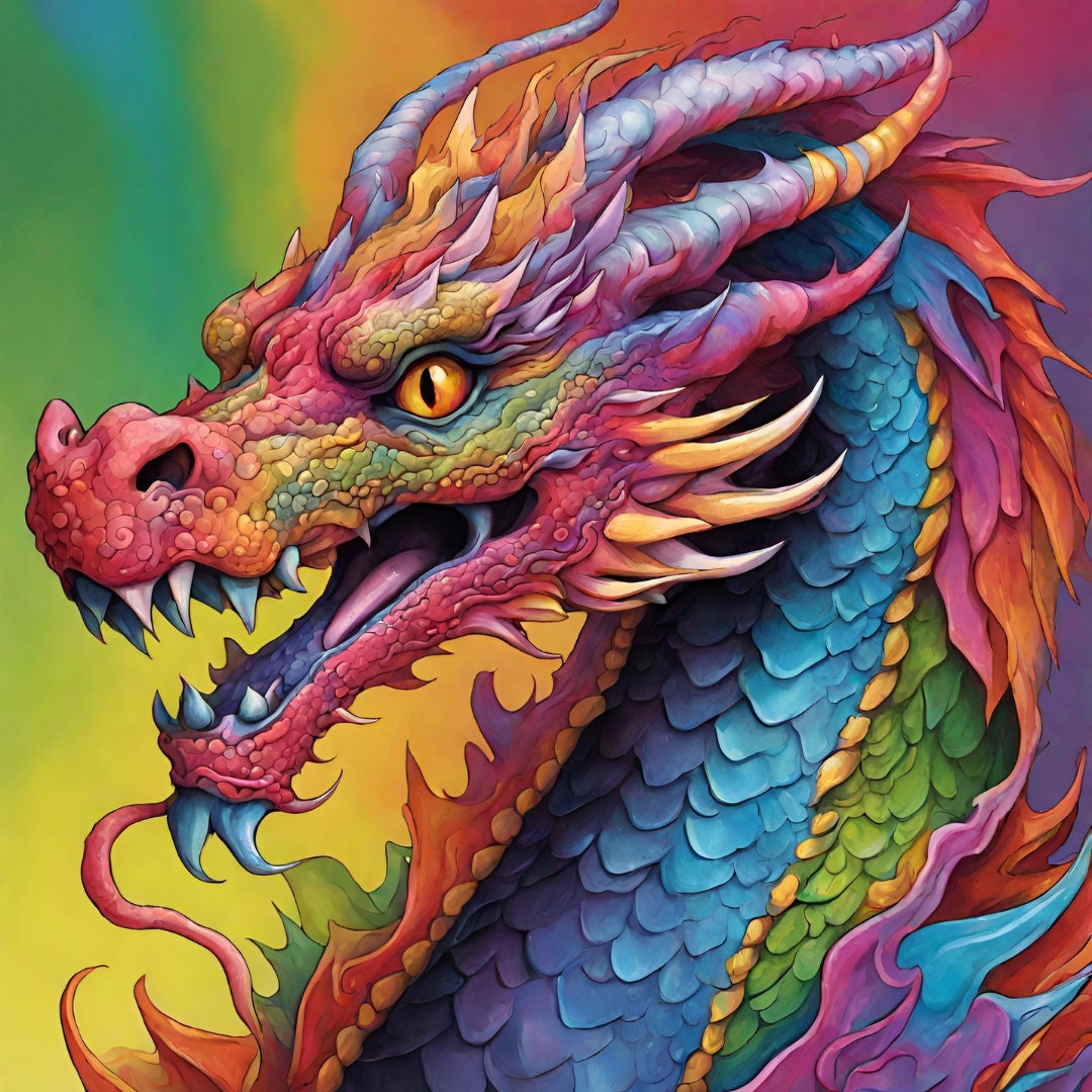 Dragon cross stitch pattern