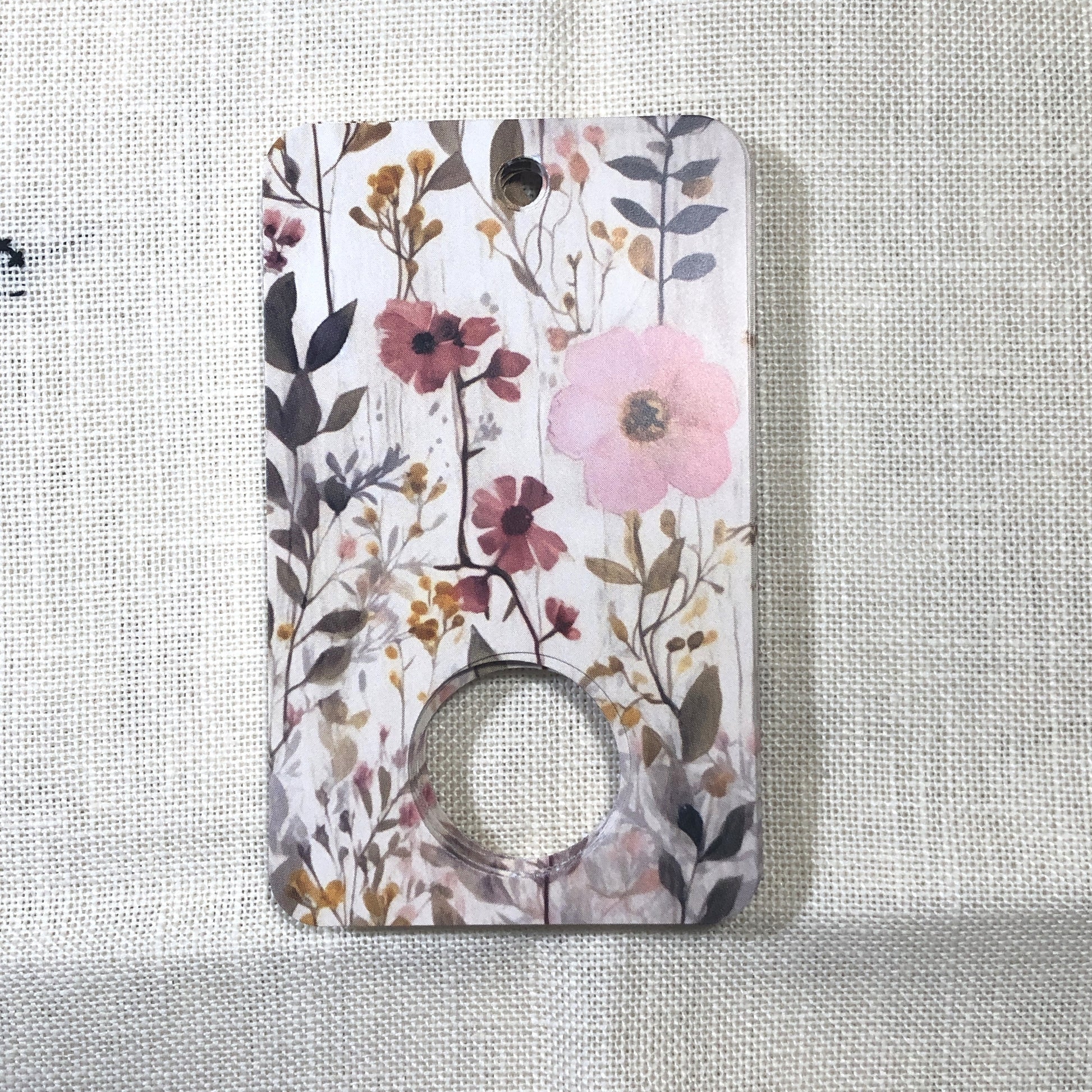 Wildflower themed floss drops for cross stitch.