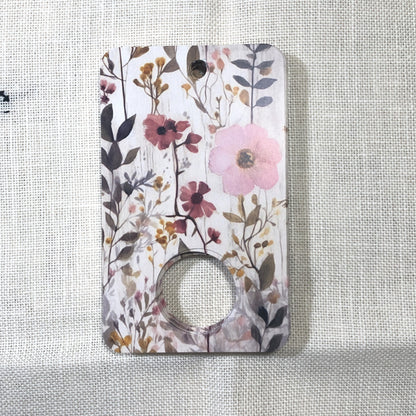 Wildflower themed floss drops for cross stitch.