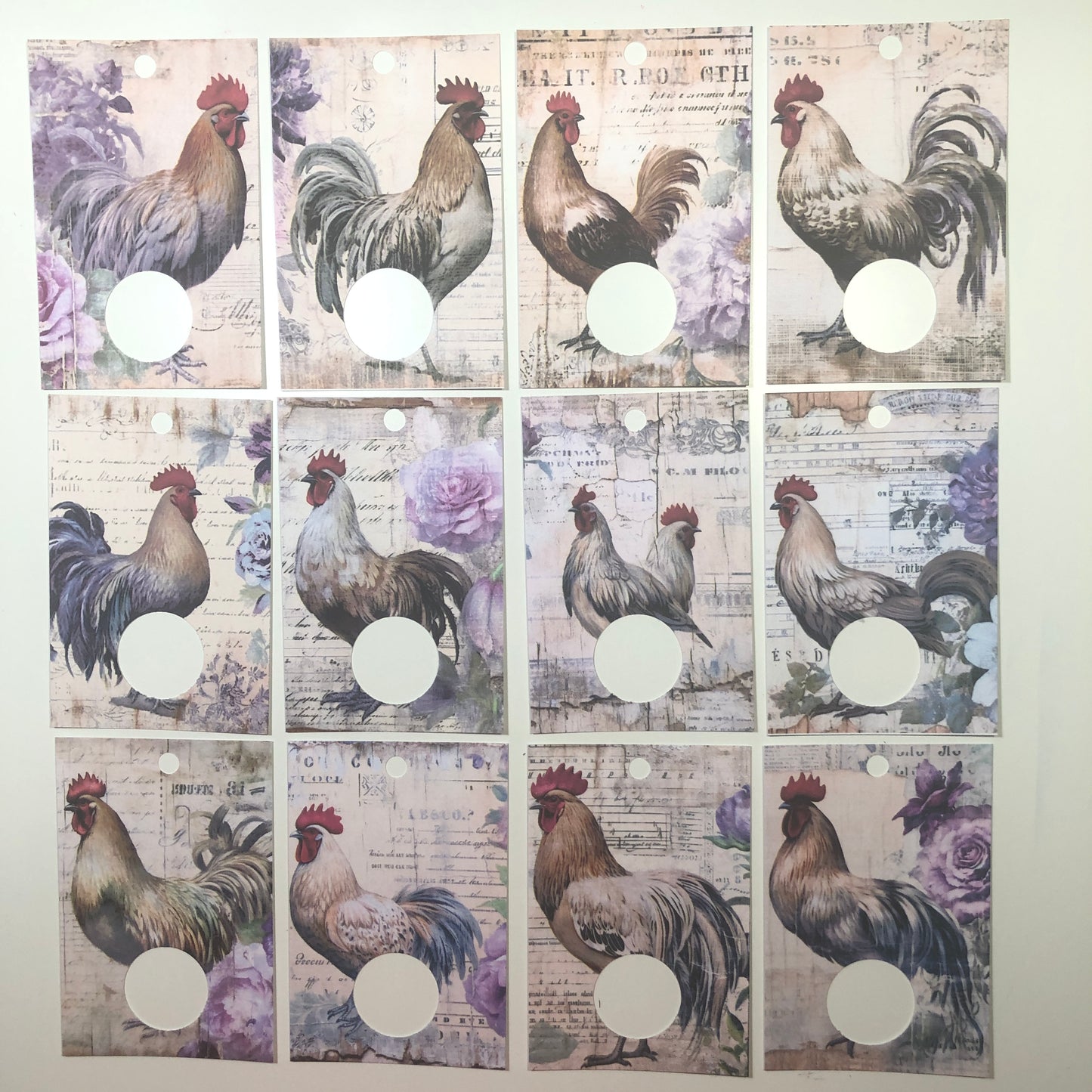 Roosters Thread Drops - Pack of 24
