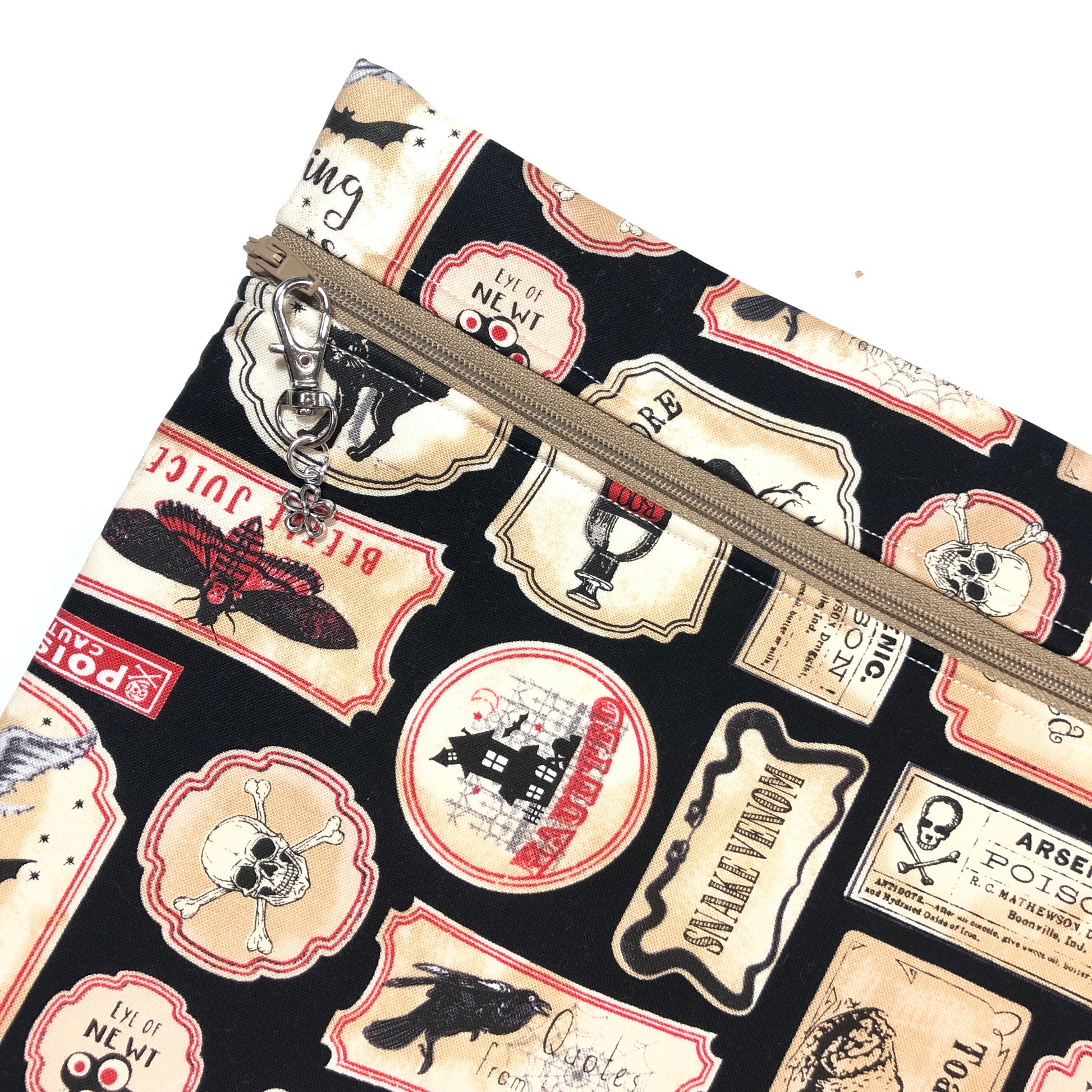 Halloween project bag for cross stitch