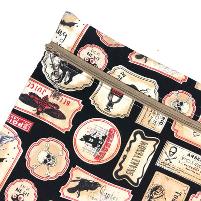 Halloween project bag for cross stitch