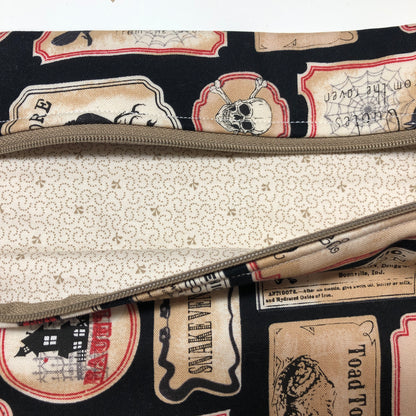 Halloween project bag for cross stitch