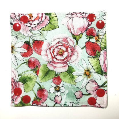 ORTS  Container / Thread Catcher - Strawberry Floral