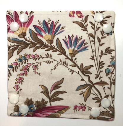 ORTS  Container / Thread Catcher - Pretty Pink Floral