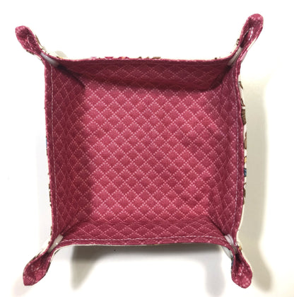 ORTS  Container / Thread Catcher - Pretty Pink Floral