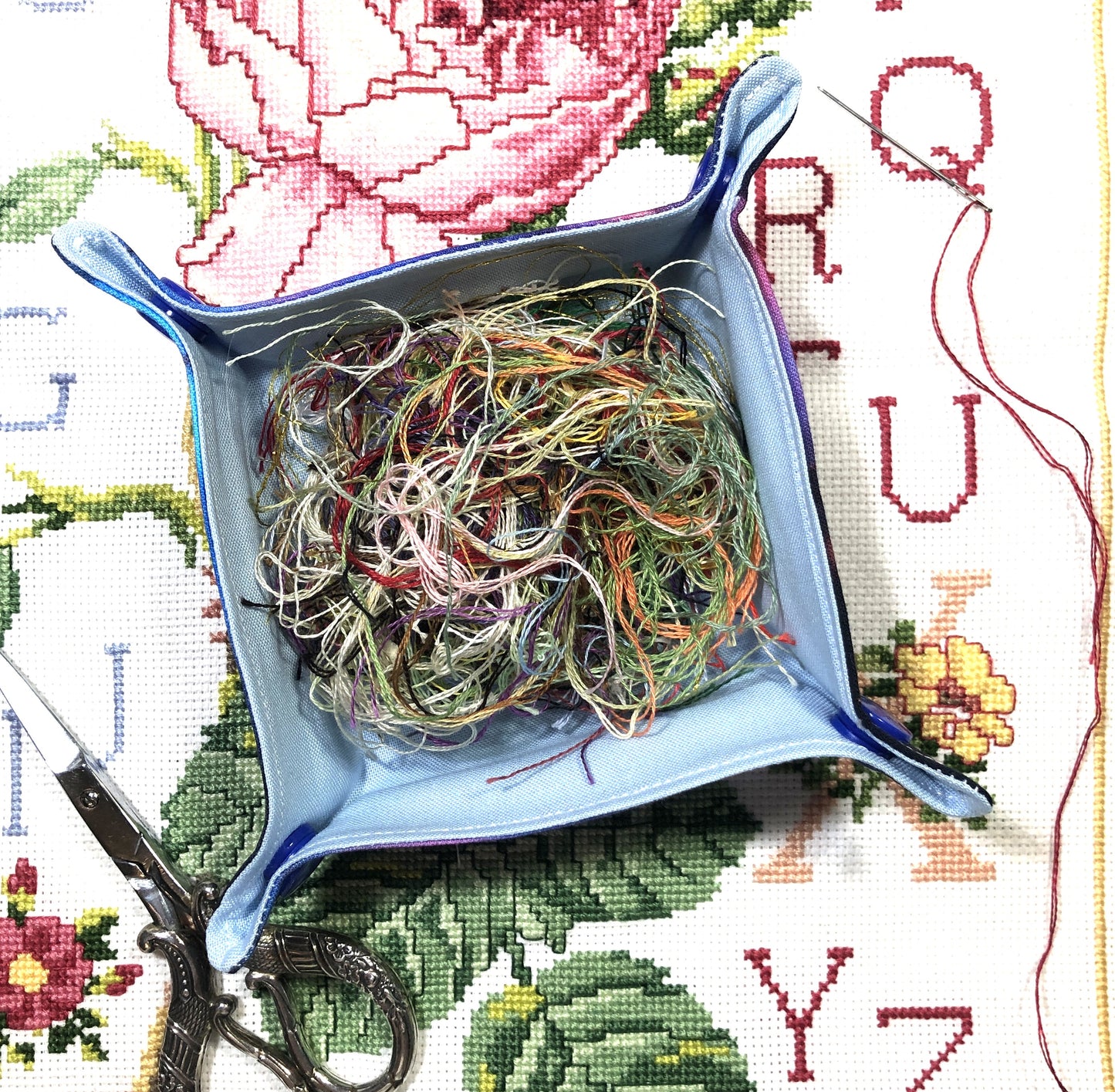 ORTS  Container / Thread Catcher - Wildflowers