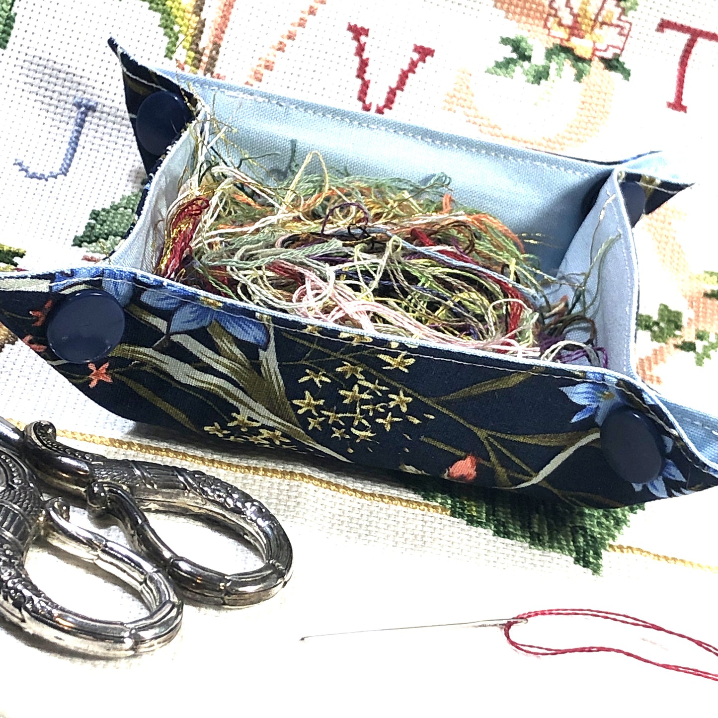 ORTS  Container / Thread Catcher - Wildflowers