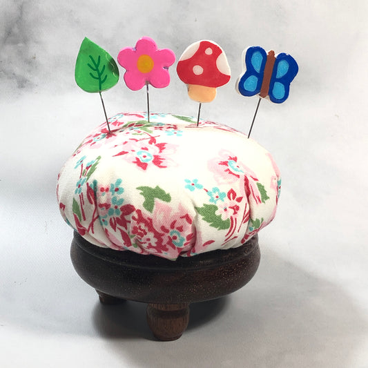 Spring Handmade Clay Decorative Pin Set