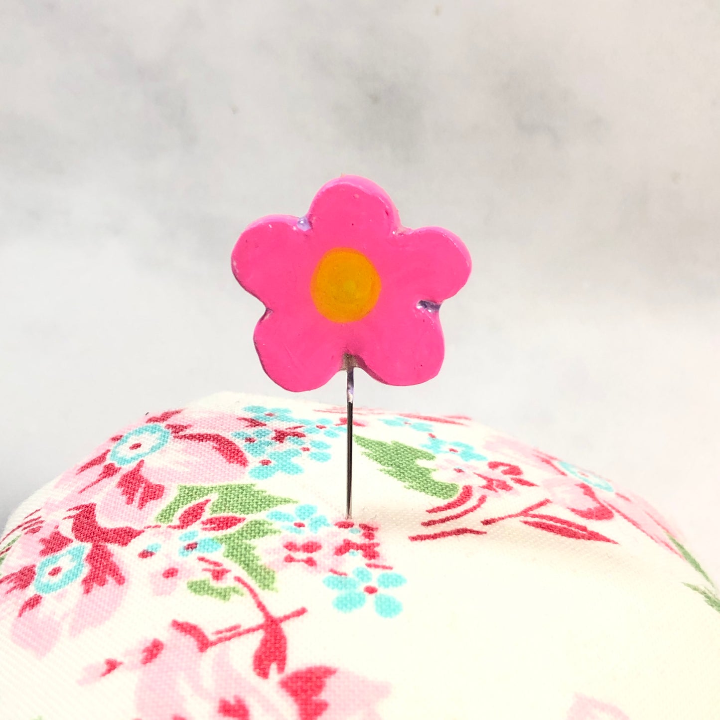 Spring Handmade Clay Decorative Pin Set