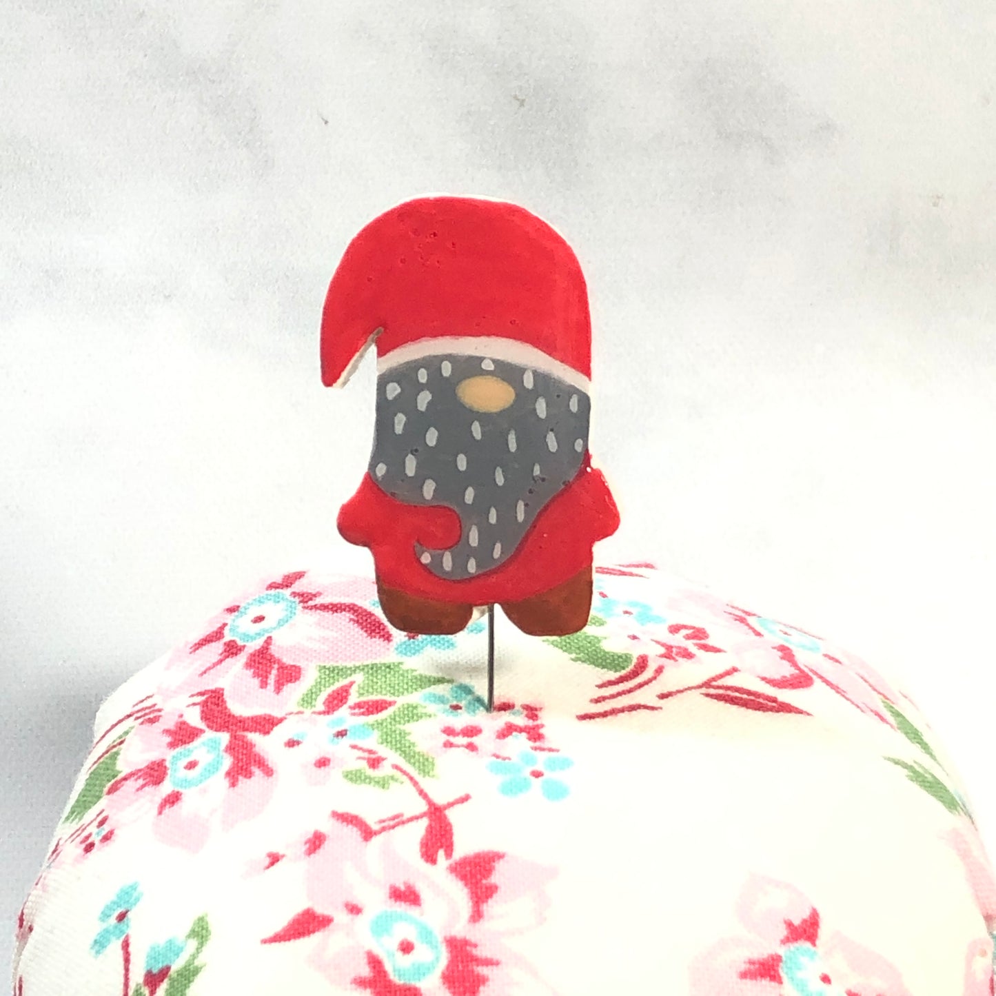 Gnomes Handmade Clay Decorative Pin Set