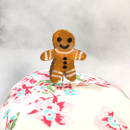 Christmas Handmade Clay Decorative Pin Set