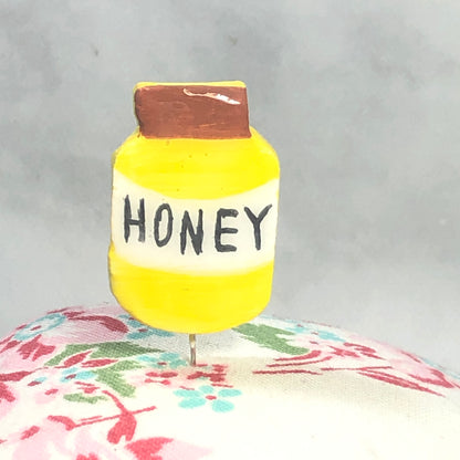 Bee Handmade Clay Decorative Pin Set