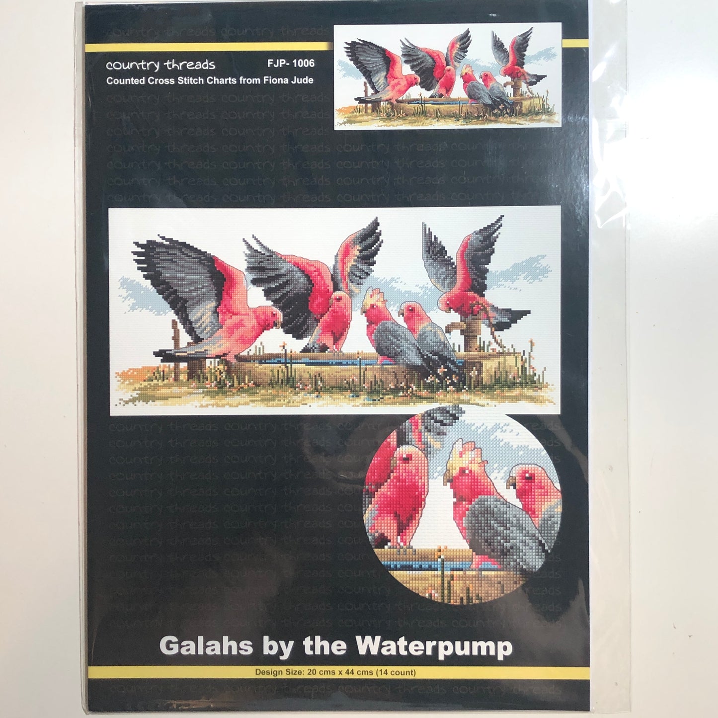 Galahs By The Water Pump by Country Threads
