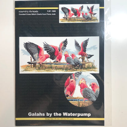 Galahs By The Water Pump by Country Threads