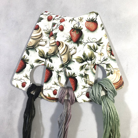 Strawberries & Cream Thread Drops - Pack of 25