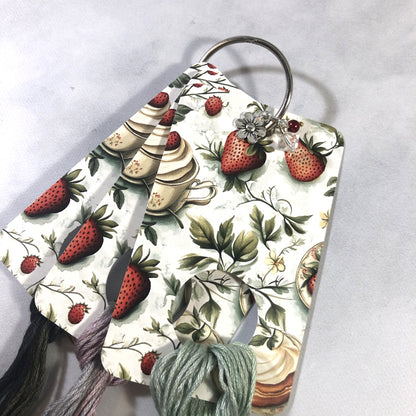 Strawberries & Cream Thread Drops - Pack of 25