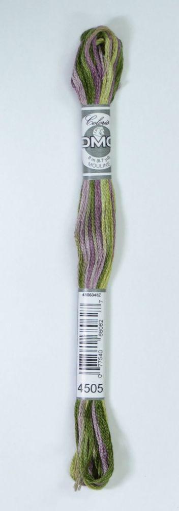 DMC Coloris Thread, Embroidery Floss 8m Multi Colour 4505, BRUYERE for Embroidery, Cross Stitch and Needlework