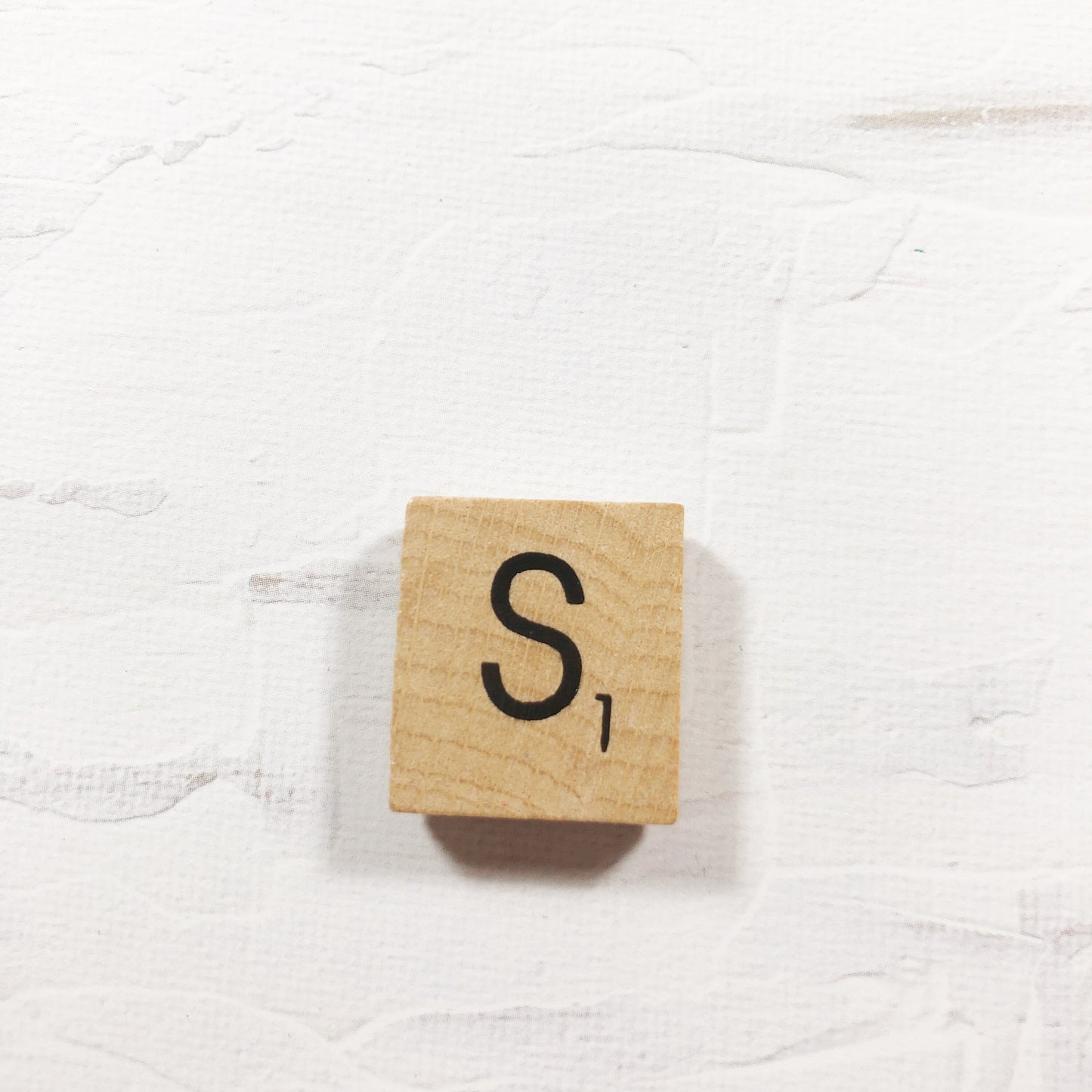 Needle Minder - Initial Scrabble Tile/Thread Holder/ Parking Aid