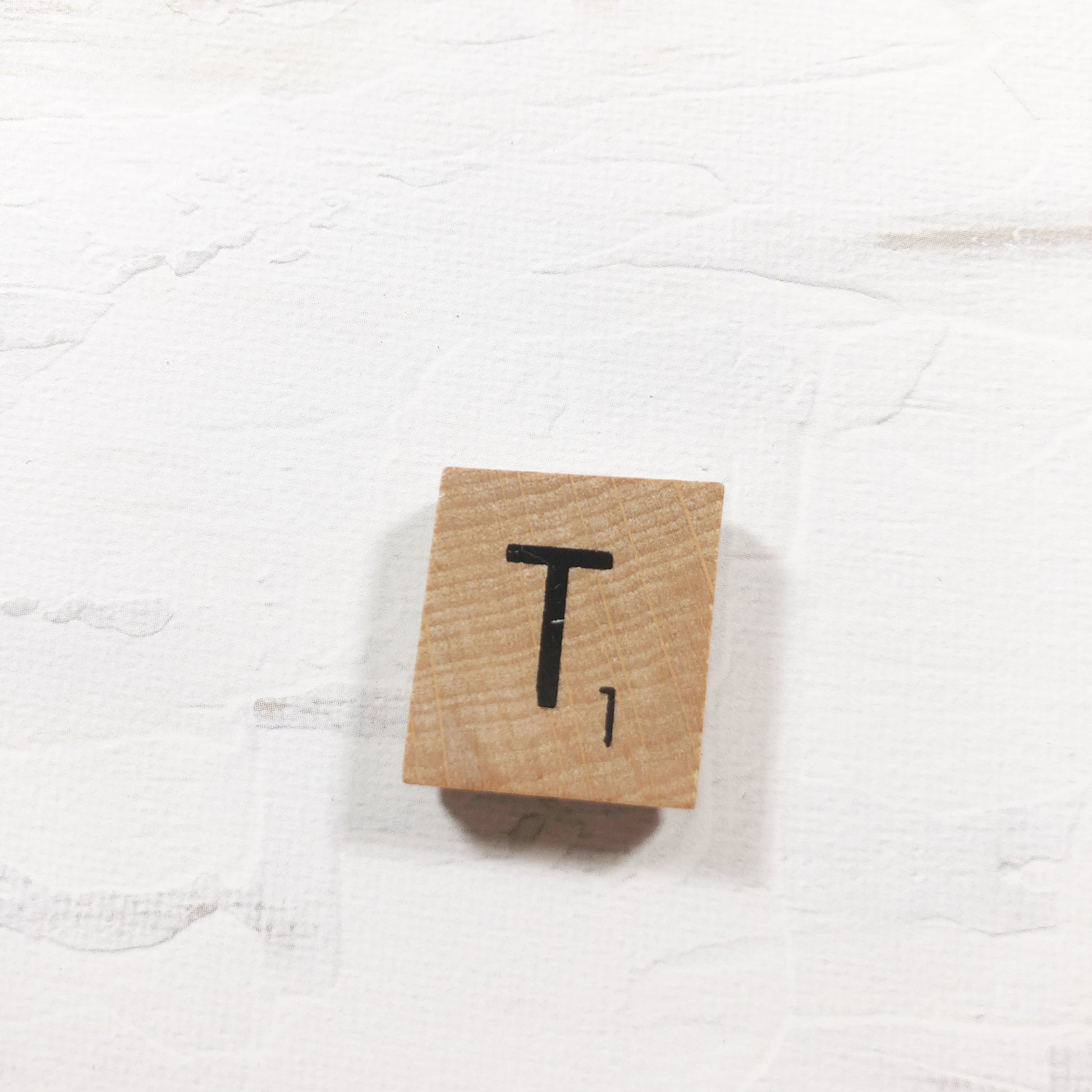 Needle Minder - Initial Scrabble Tile/Thread Holder/ Parking Aid