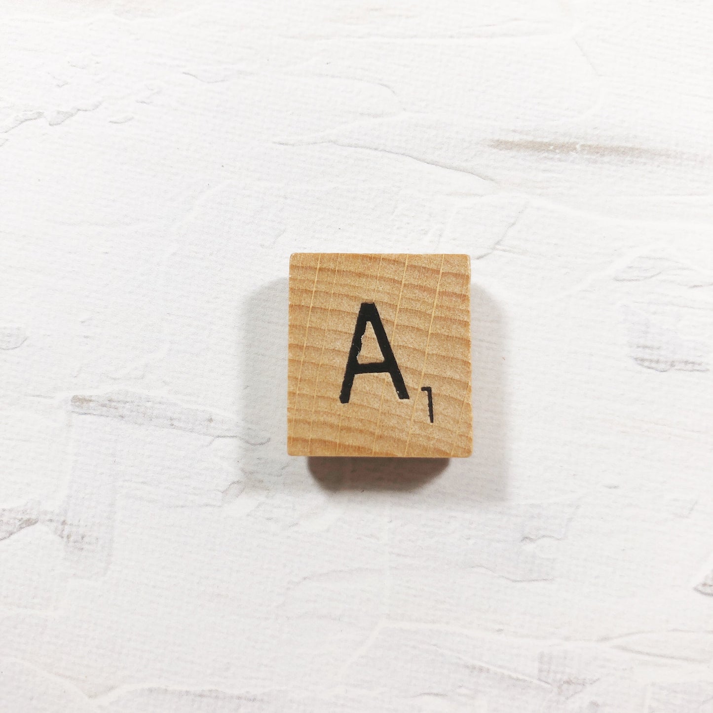Needle Minder - Initial Scrabble Tile/Thread Holder/ Parking Aid