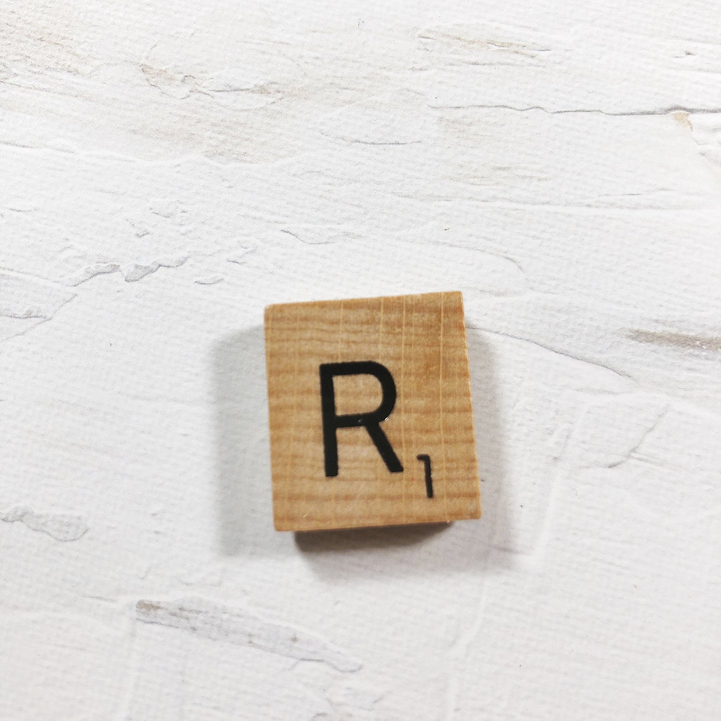 Needle Minder - Initial Scrabble Tile/Thread Holder/ Parking Aid
