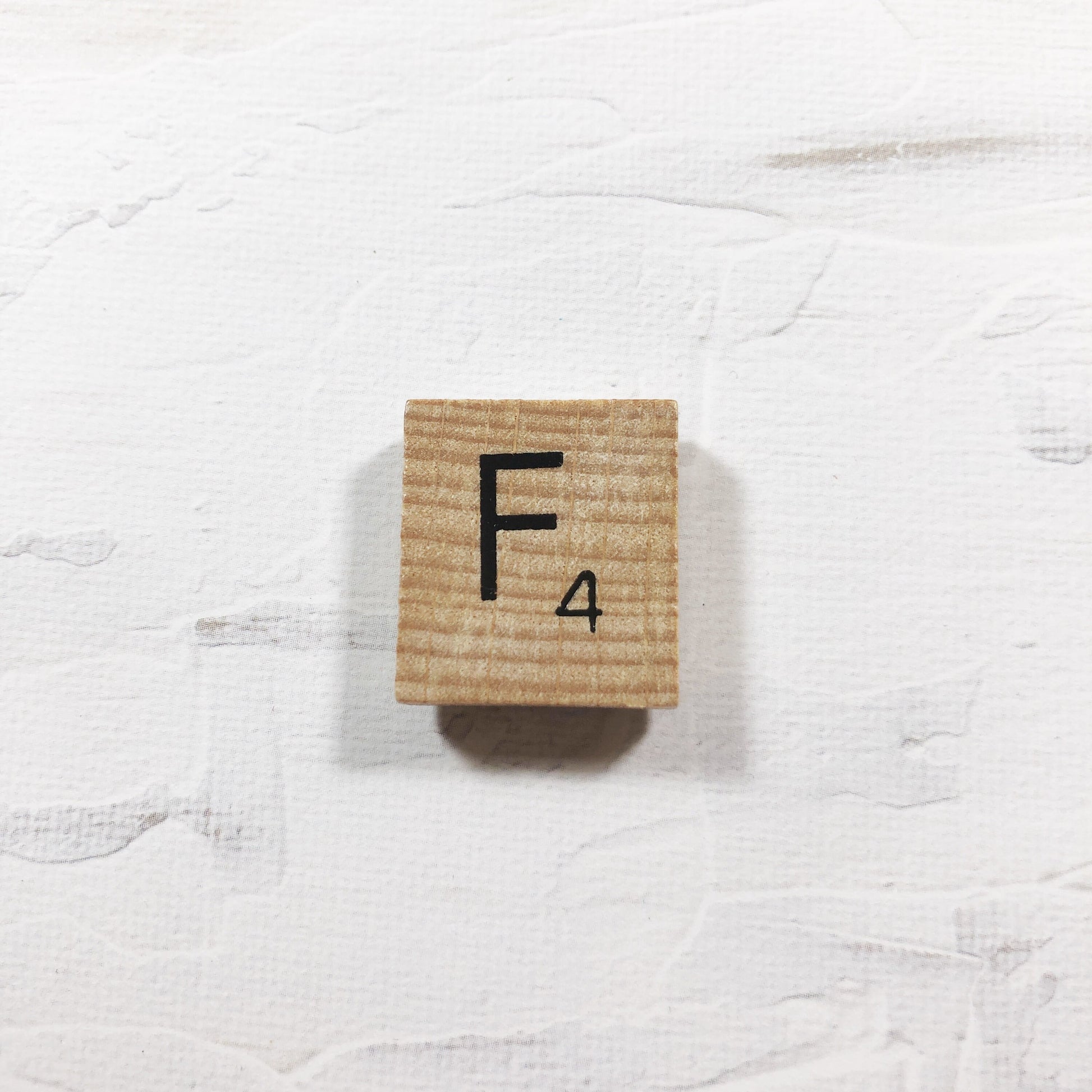 Needle Minder - Initial Scrabble Tile/Thread Holder/ Parking Aid