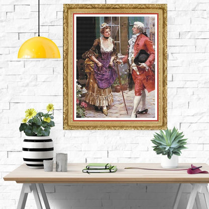 Atours - PDF - A French inspired Full Coverage PDF Cross Stitch Chart - Pattern Keeper Compatible*