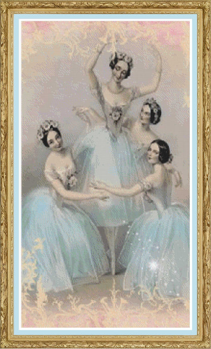 Corps de Ballet - PDF - Full Coverage PDF Cross Stitch Chart - Pattern Keeper Compatible*