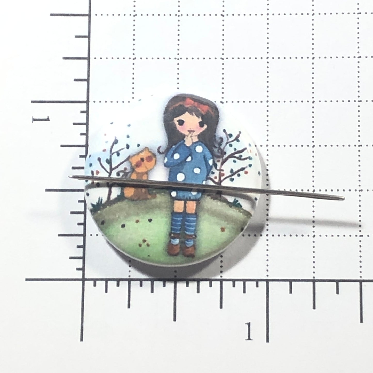 Sofia Needle Minder/Thread Holder/ Parking Aid