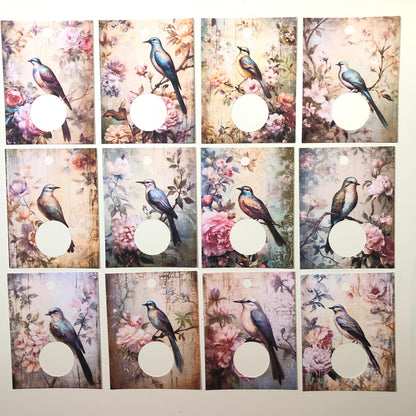 Birds and Florals Thread Drops - Pack of 24