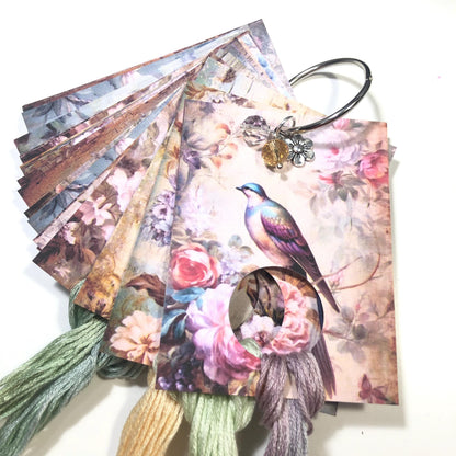 Birds and Florals Thread Drops - Pack of 24
