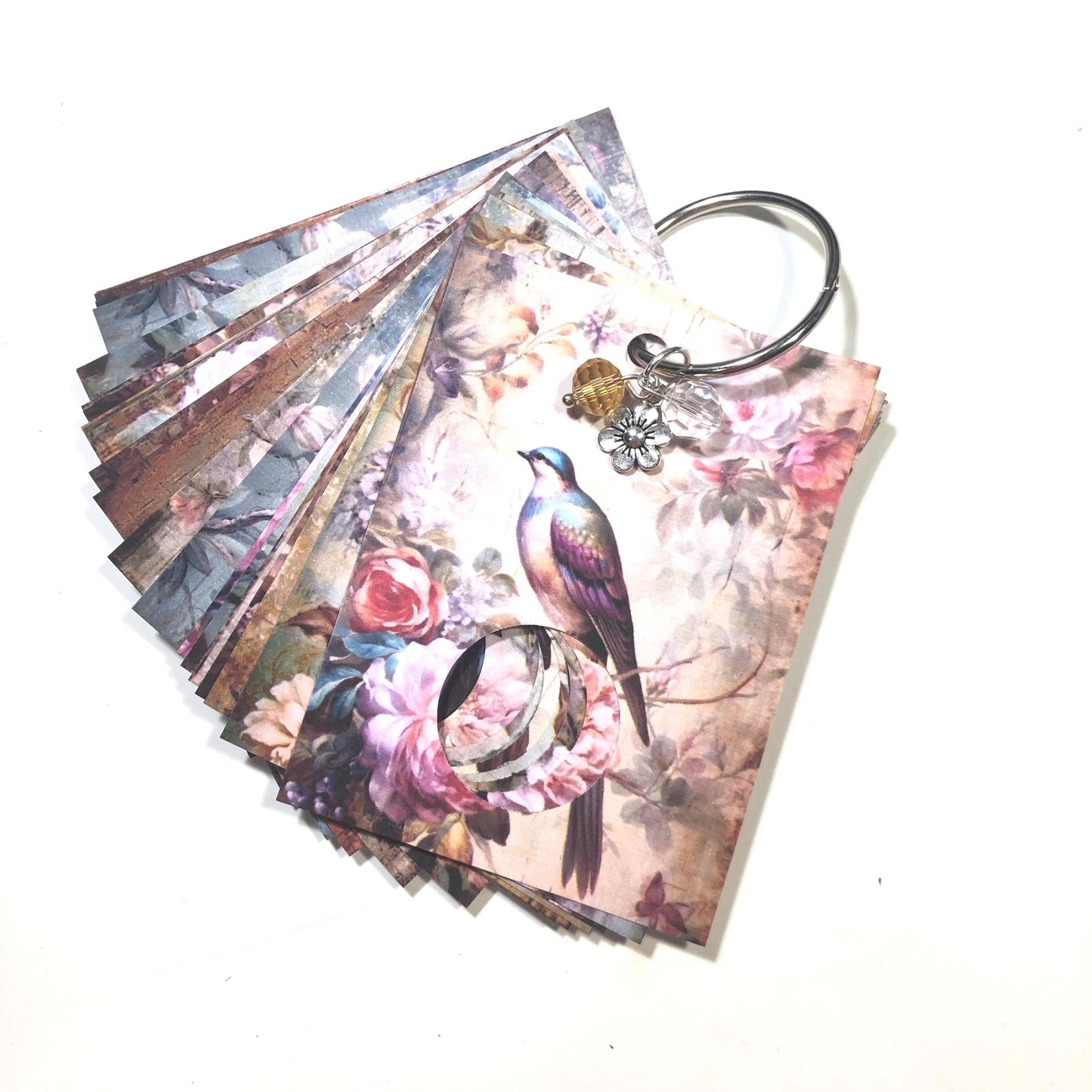 Birds and Florals Thread Drops - Pack of 24