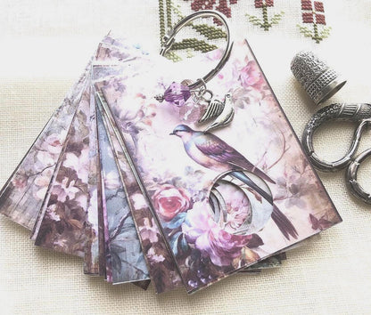 Birds and Florals Thread Drops - Pack of 24
