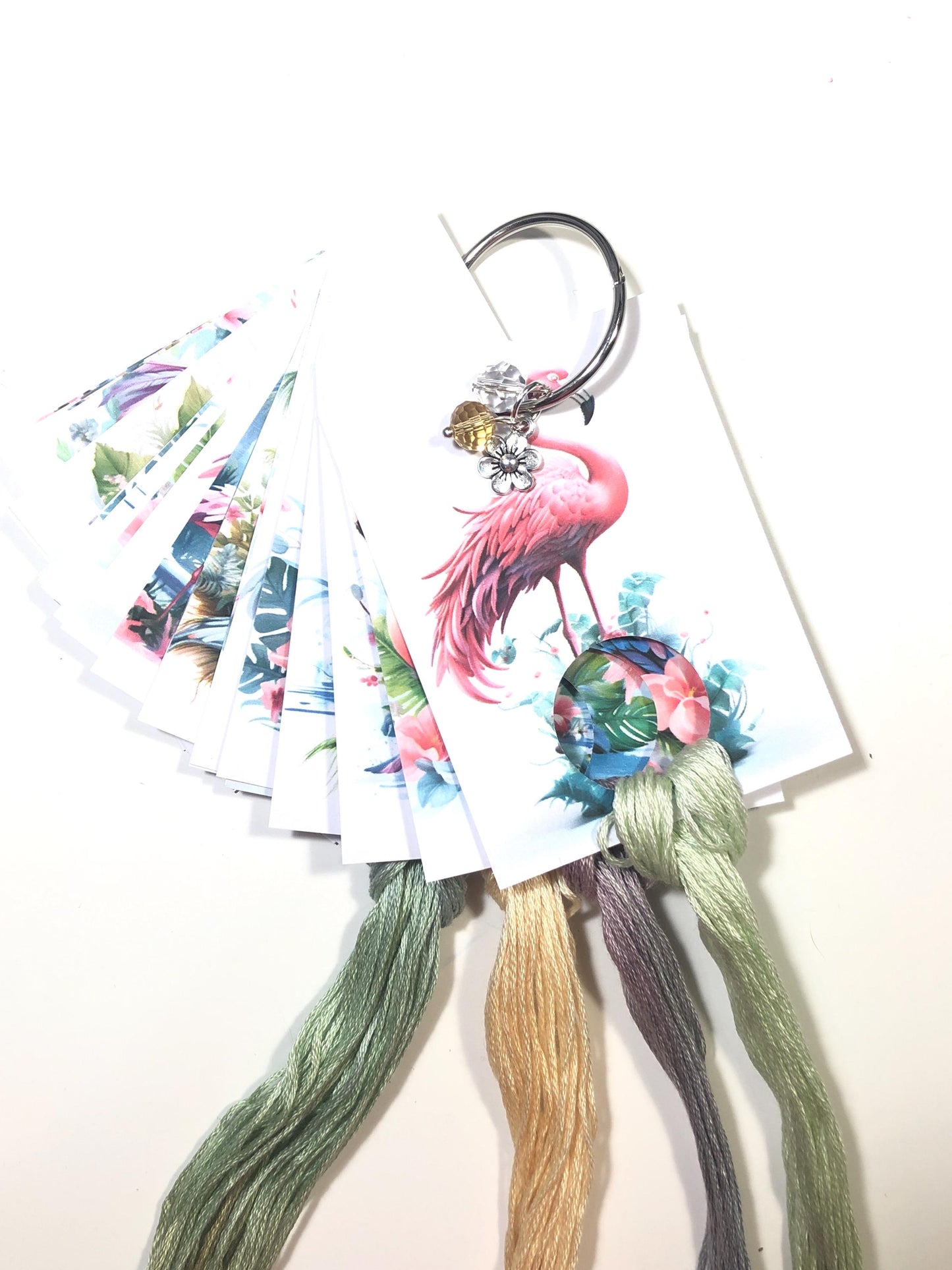 Flamingo Thread Drops - Pack of 24