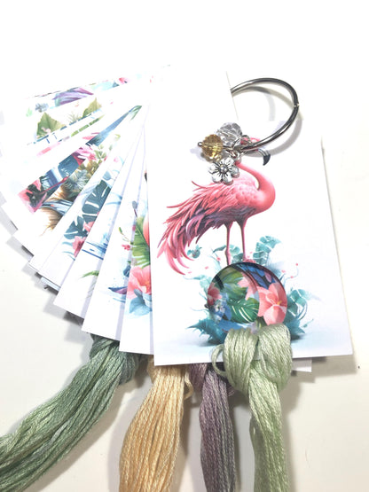 Flamingo Thread Drops - Pack of 24