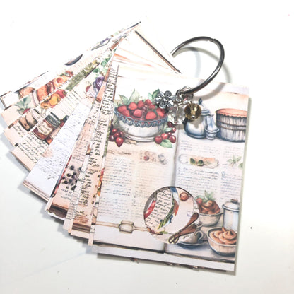 Recipe Book Thread Drops - Pack of 24