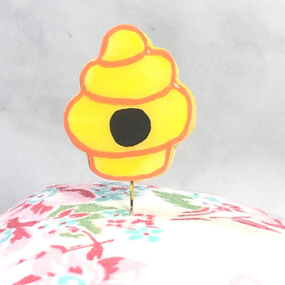 Bee Handmade Clay Decorative Pin Set