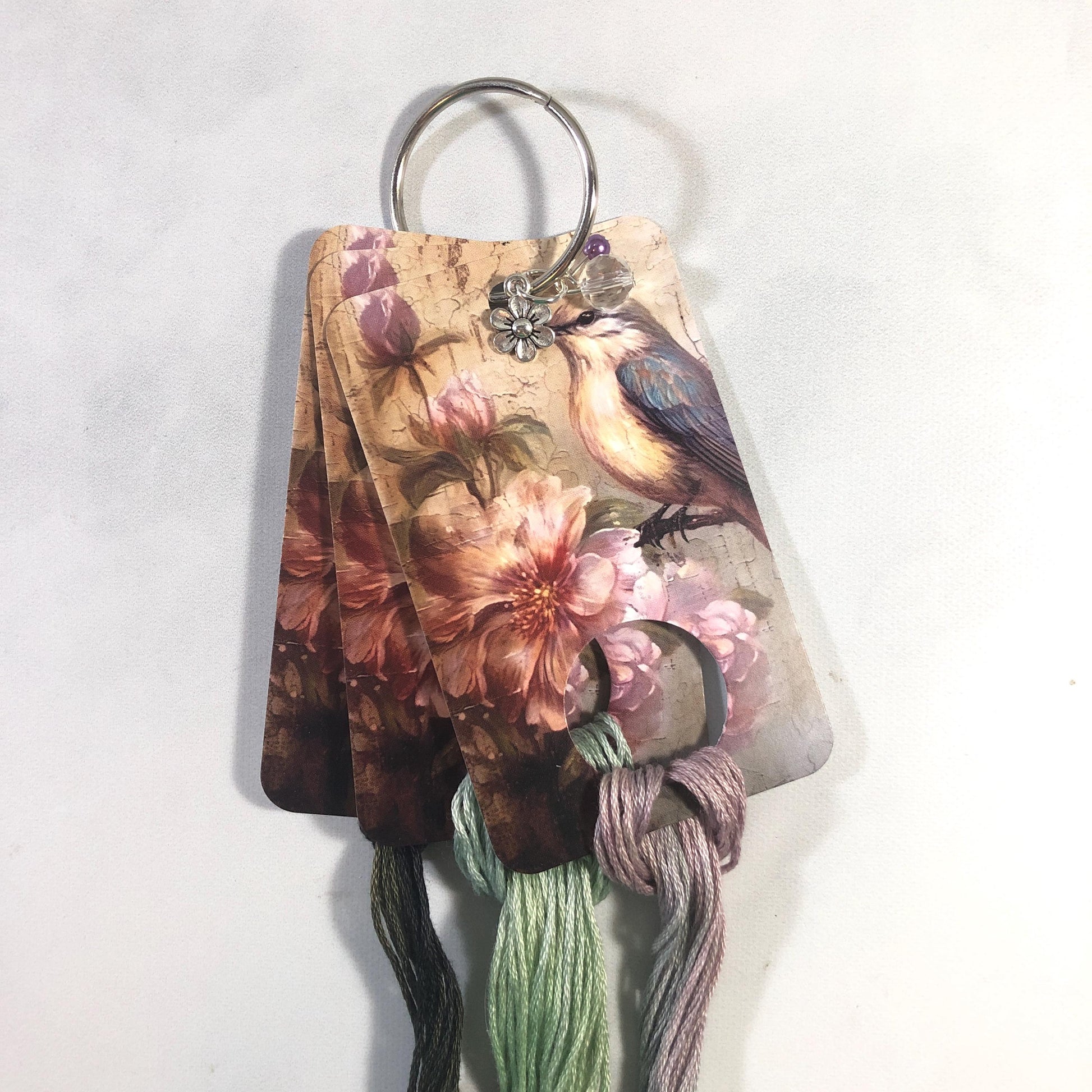 Birds & Florals Thread Drops - Pack of 25