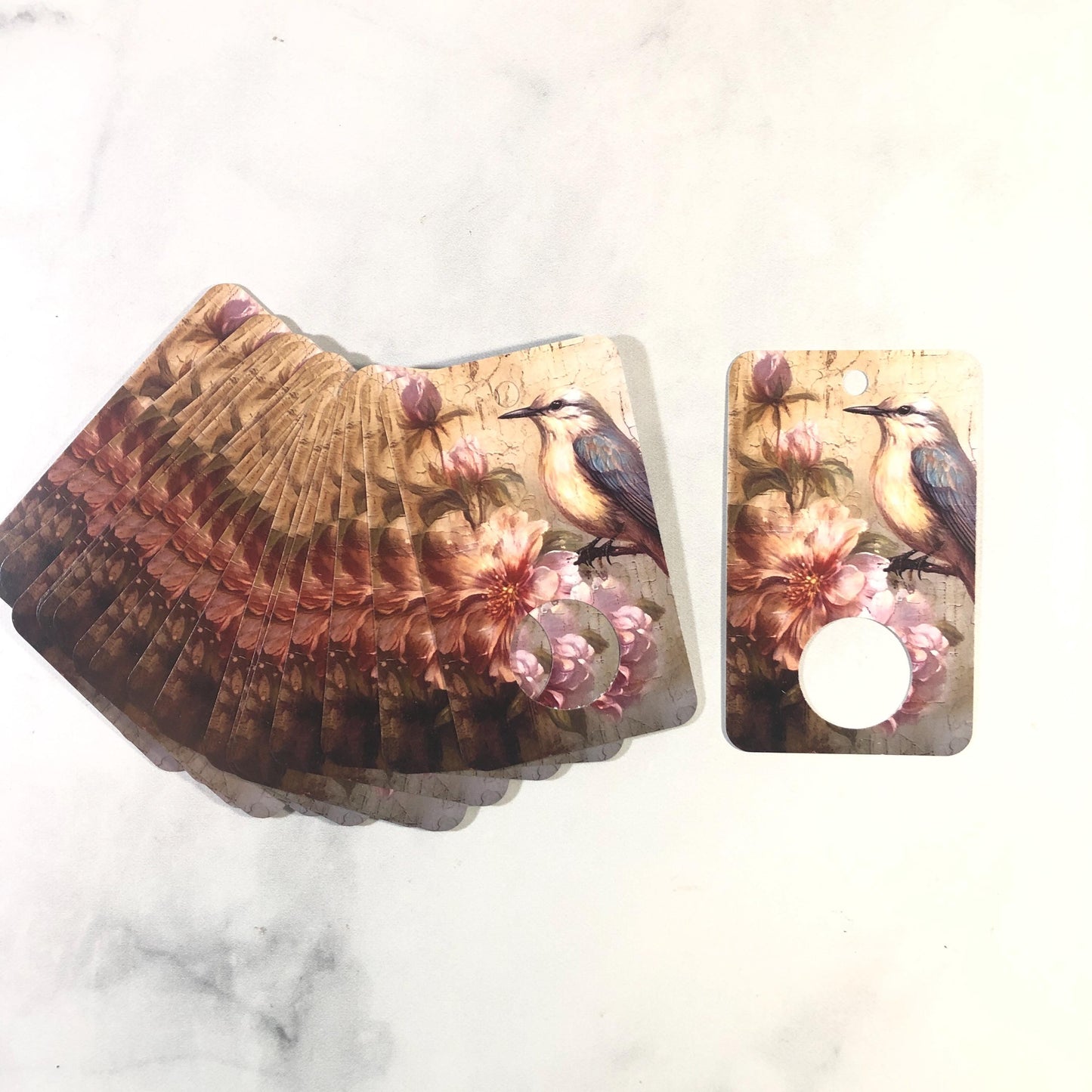Birds & Florals Thread Drops - Pack of 25