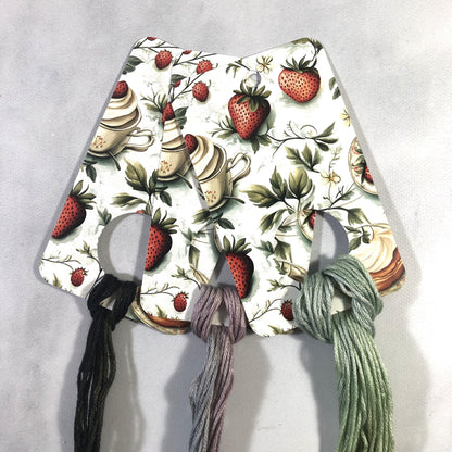 Strawberries & Cream Thread Drops - Pack of 25