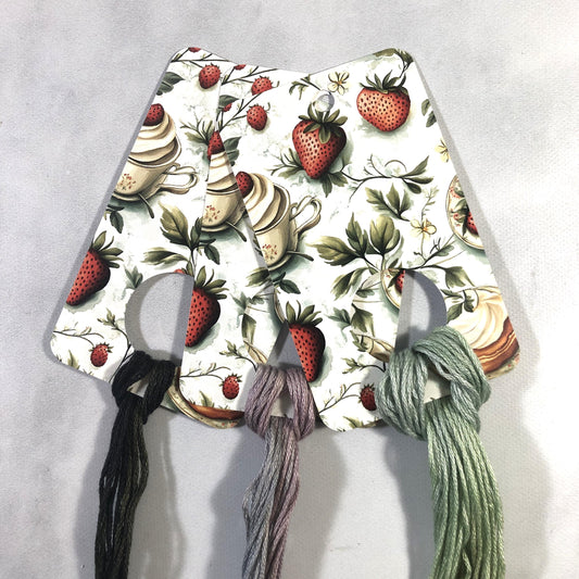Strawberries & Cream Thread Drops - Pack of 25